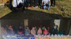 Baksos Jurnalis dan Forkopimcam Sukses Bagikan Sembako ke Warga Kurang Mampu di Parittiga
